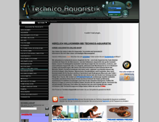 technico-aquaristik.de screenshot