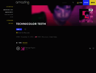 technicolorteeth.amazingtunes.com screenshot