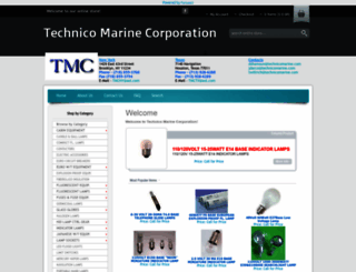 technicomarine.com screenshot