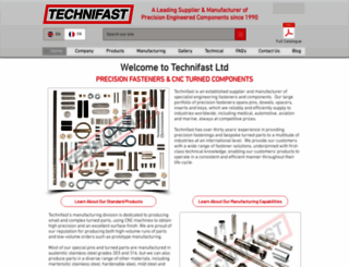 technifast.co.uk screenshot