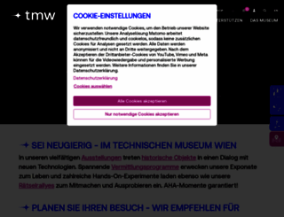 technischesmuseum.at screenshot