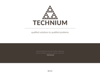 technium.io screenshot