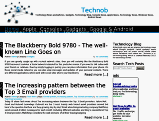 technob.com screenshot