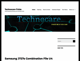 technocaretricks.com screenshot