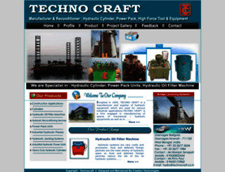 technocraft.co.in screenshot