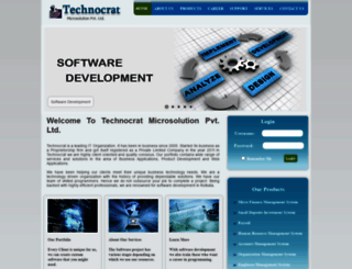 technocrat.co.in screenshot