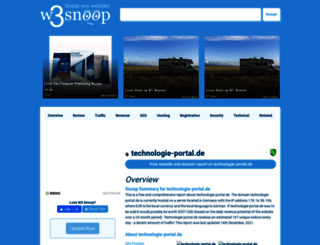 technologie-portal.de.w3snoop.com screenshot