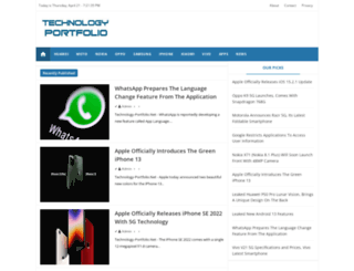 technology-portfolio.net screenshot
