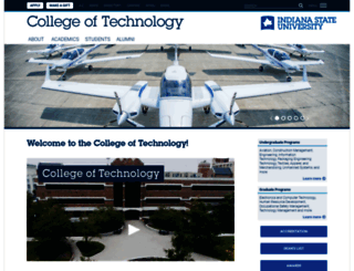 technology.indstate.edu screenshot