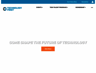 technologyfirst.org screenshot