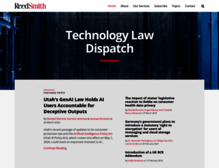 technologylawdispatch.com screenshot