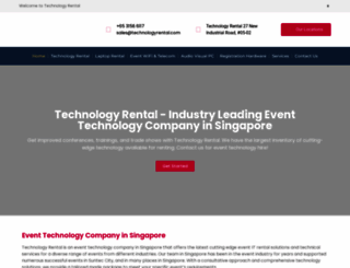 technologyrental.sg screenshot