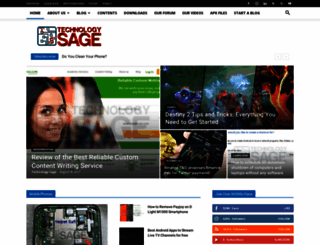 technologysage.com screenshot