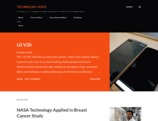 technologyvoice.blogspot.com screenshot