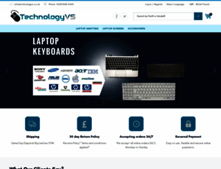 technologyvs.co.uk screenshot