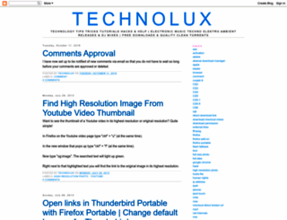 technolux.blogspot.com screenshot