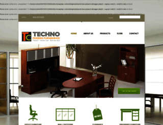technomodernfurniture.com screenshot