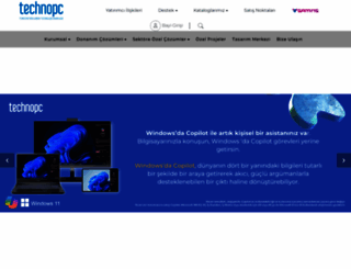 technopc.com.tr screenshot