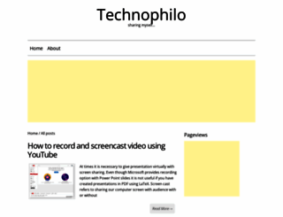 technophilo.in screenshot