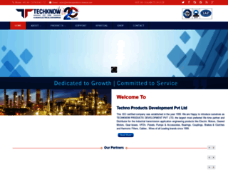 technoproducts.in screenshot