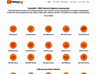 technosap.com screenshot