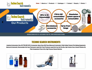 technosearchinstruments.com screenshot