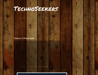 technoseekers.blogspot.com screenshot