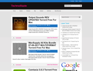 technosizzle.com screenshot