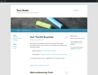 technotes.edublogs.org screenshot