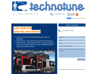 technotune.com.au screenshot