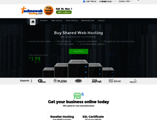 technowebhosting.com screenshot