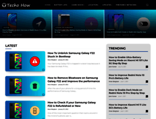 techohow.com screenshot