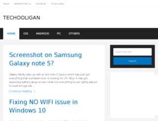techooligan.com screenshot