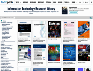 techopedia.tradepub.com screenshot