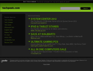 techpeek.com screenshot