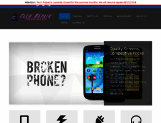techphonerepair.com screenshot