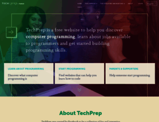 techprep.fb.com screenshot