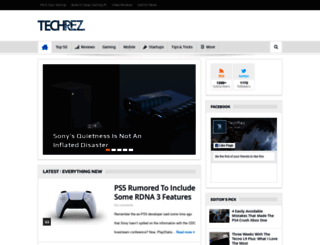 techrez.com screenshot