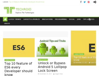 techroid.in screenshot