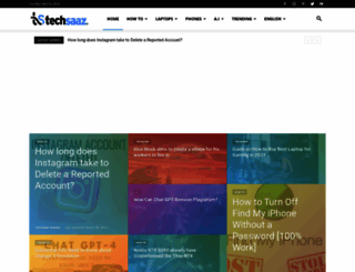 techsaaz.com screenshot
