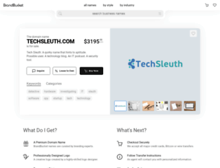 techsleuth.com screenshot