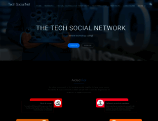 techsocialnet.com screenshot