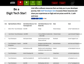 techstar.digit.in screenshot
