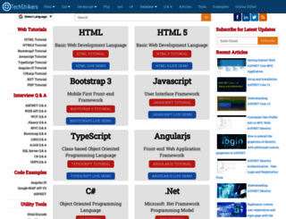 techstrikers.com screenshot