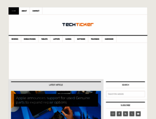 techtickerblog.com screenshot