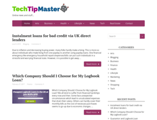 techtipsmaster.com screenshot