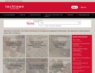 techtown.partstown.com screenshot