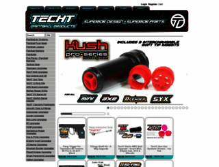 techtpaintball.com screenshot