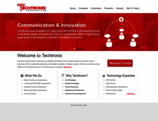 techtronixcorp.com screenshot