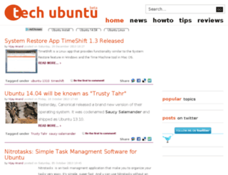 techubuntu.com screenshot